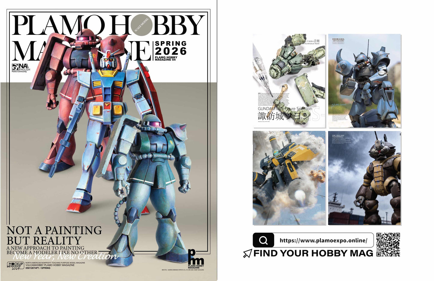 Plamo Hobby Magazine Spring 2026 pre order 3/10 shipdate