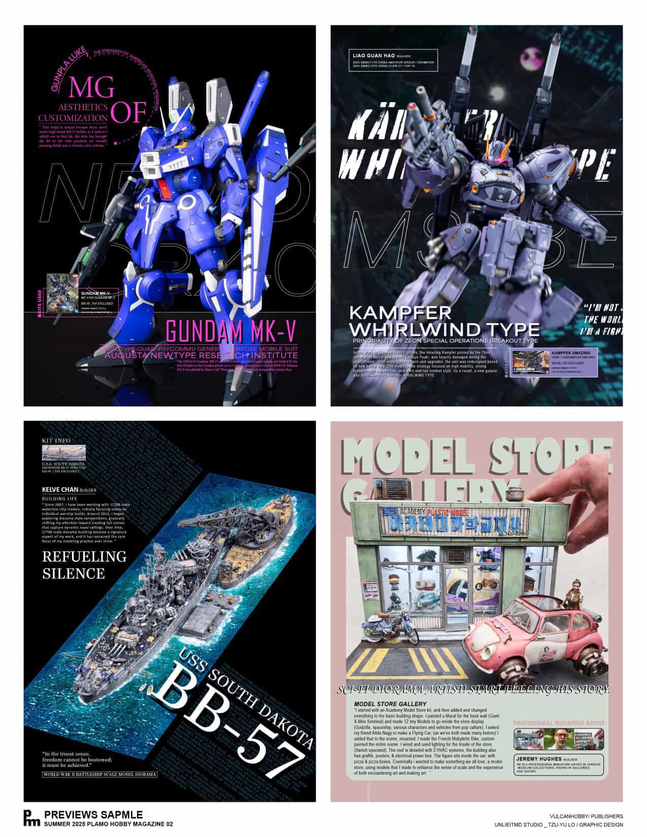 Plamo Hobby Mag Summer 2025 Pre Order Ships 7/27